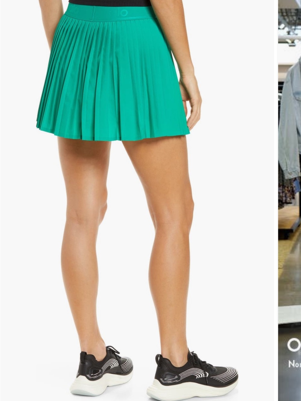 Alo Yoga Aces Sport Skort  Emerald Green Medium - Picture 8 of 9